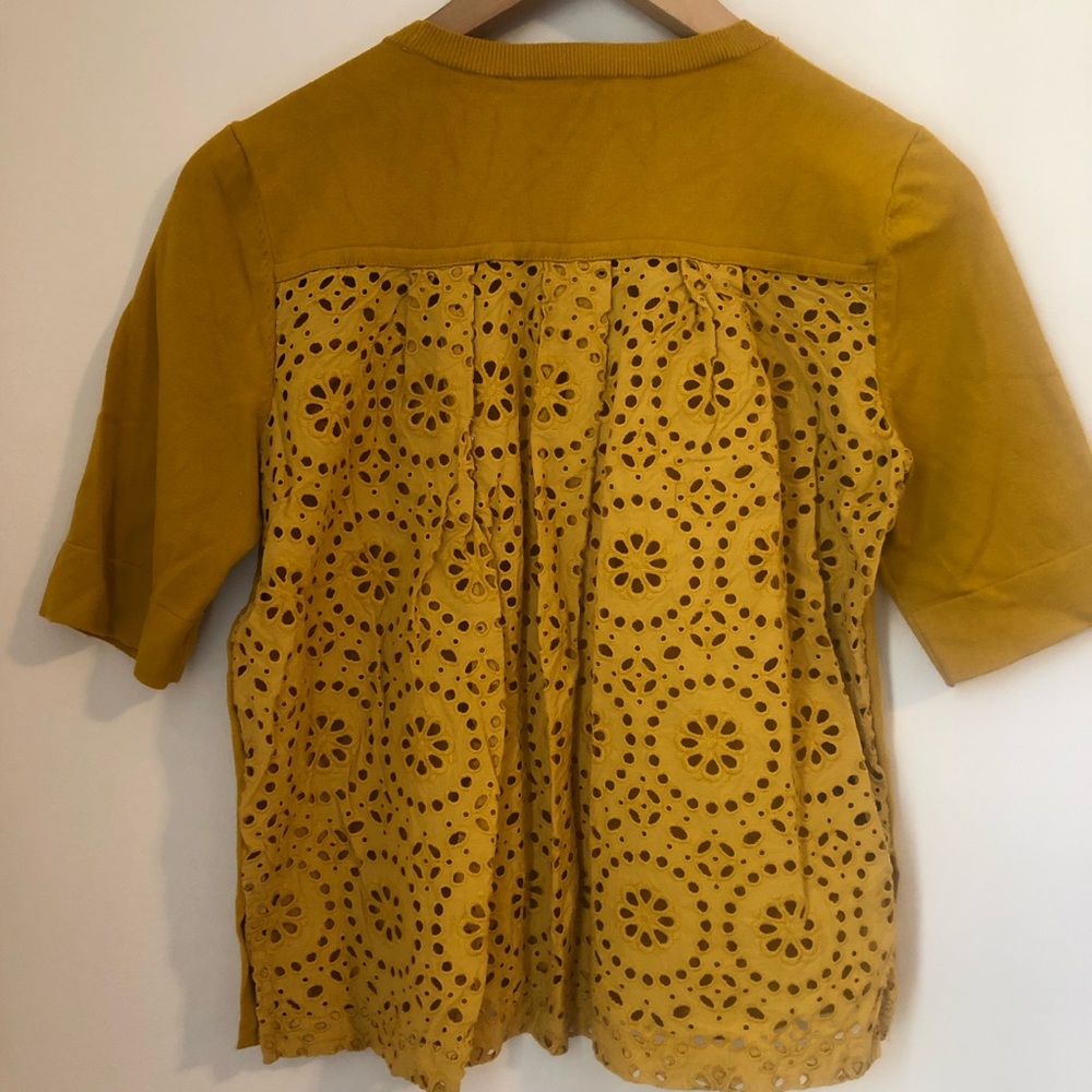 Eyelet back top | Ann Taylor - Picture 1 of 4